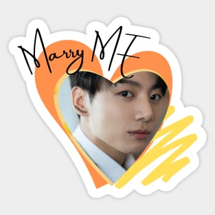 Marry Me Jungkook Sticker